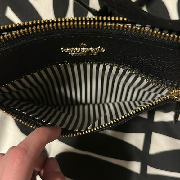 Kate Spade Black Leather Crossbody Bag - Picture 2 of 4